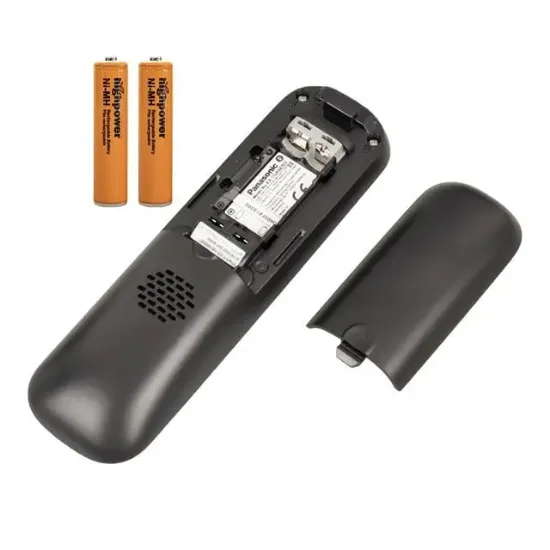 Panasonic KX-TG6811 Dect Telsiz Telefon Siyah resmi