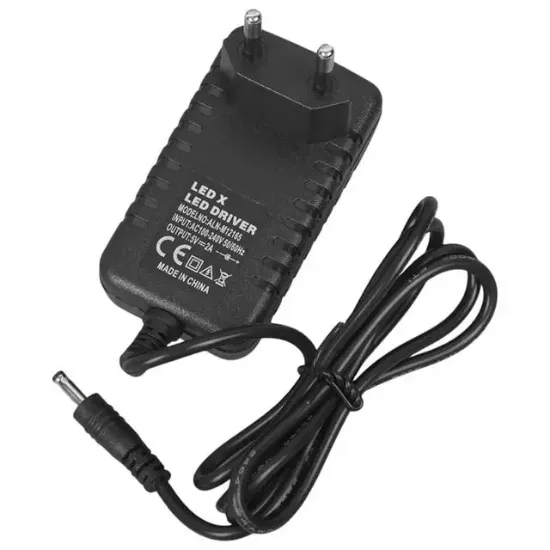 Powermaster PM-31667 5 Volt - 2 Amper 3.5*1.35 Mm Uçlu Plastik Kasa Priz Tipi Adaptör (Android Box İçin) resmi