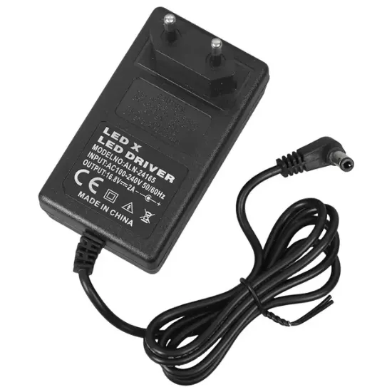 Powermaster PM-5284 16.8 Volt - 2 Amper - 33.6 Watt 5.5*2.5 Mm L Uçlu Şarjlı Matkap Adaptörü resmi