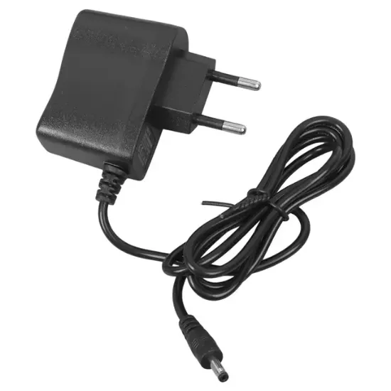 Powermaster PM-5737 5 Volt - 1 Amper 3.5*1.35 Mm Uçlu Plastik Kasa Priz Tipi Adaptör resmi