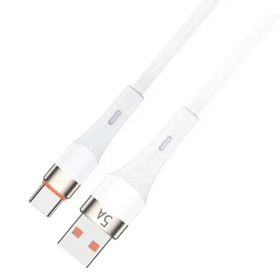 Powerway HC05 Örgülü 5 Amper USB TO Type- C 1 Metre Şarj Data Kablosu resmi