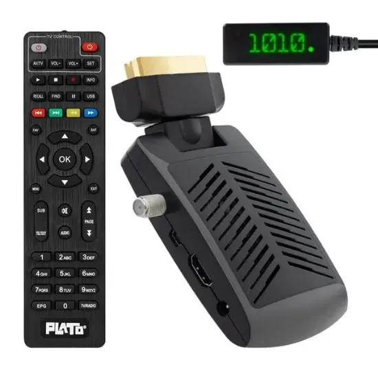 Plato Multi Mini Scart HD Uydu Alıcısı resmi