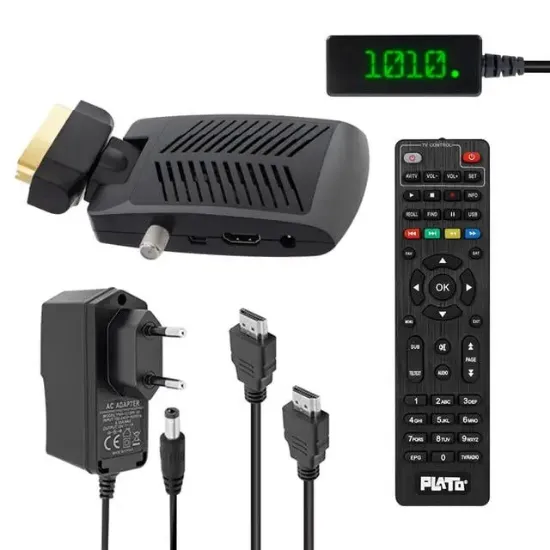 Plato Multi Mini Scart HD Uydu Alıcısı resmi