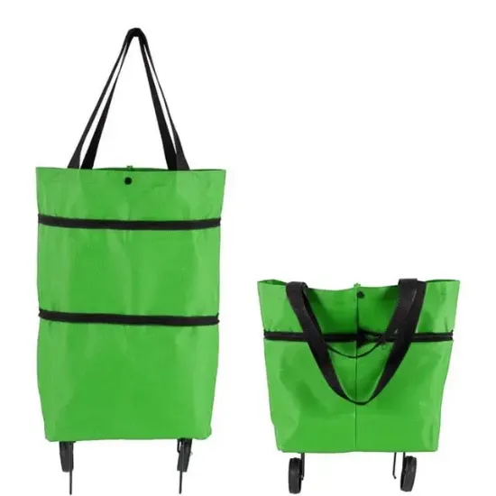 Sunup Tekerlekli Katlanabilir Pratik Pazar Çantası resmi