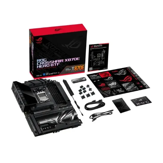 ASUS ROG CROSSHAIR X870E HERO BTF AMD AM5 DDR5 ATX resmi