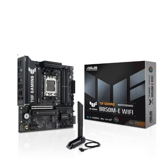 ASUS TUF GAMING B850M-E WIFI AMD AM5 ANAKART resmi
