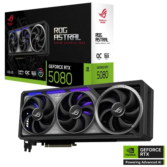 ASUS ROG-ASTRAL-RTX5080-O16G-GAMIN EKRAN KARTI resmi