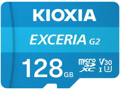 128GB MICRO SDXC C10 100MB/s KIOXIA LMEX2L128GG2 resmi
