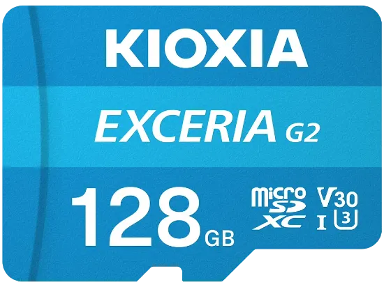 128GB MICRO SDXC C10 100MB/s KIOXIA LMEX2L128GG2 resmi