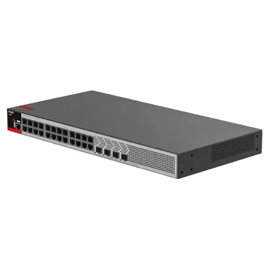 Ruijie Reyee RG-S2915-24GT4MS-P-L 24 Port Gigabit 370W Full PoE Yönetilebilir Switch resmi