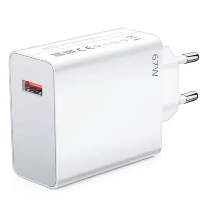 Powerway M67 Süper Turbo 67W USB-A Çıkışlı Hızlı Telefon Şarj Adaptörü (5-20V 3-25A) resmi