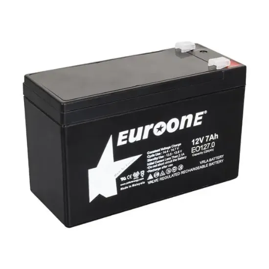 Euroone EO127.0 12 Volt 7 Amper Bakımsız Kuru Akü resmi