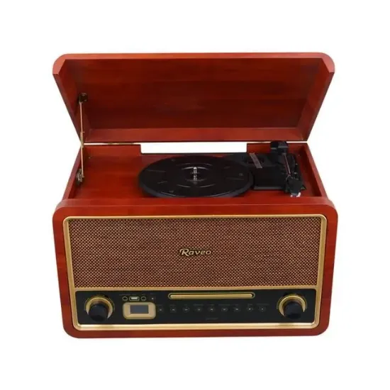 MagicVoice F29 Retro Vintage Çanta Pikap - CD - Radyo - Bluetooth - Aux - USB Mp3 Çalar resmi