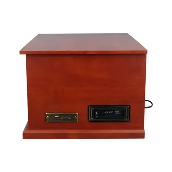 MagicVoice F39 Retro Vintage Çanta Pikap - CD - Kaset - Radyo - Bluetooth - AUX - USB Mp3 Çalar resmi