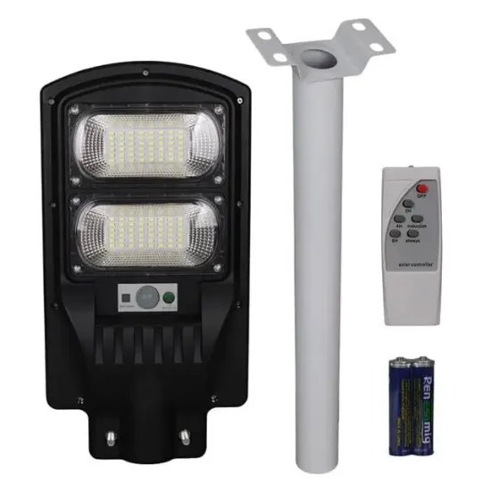 Powermaster PM-23012 Solar Ledli Kumandalı 200Watt Sokak Lambası resmi