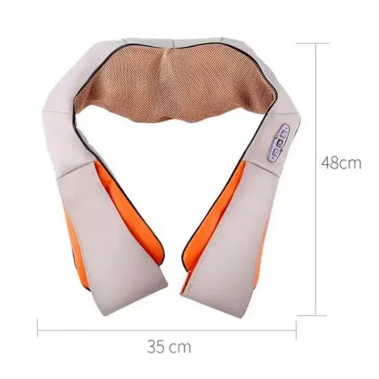 PowerMaster OM-34 Bel Boyun Sırt Omuz Tüm Vücut Yastık Tip Masaj Aleti Boyundan Asmalı Ovmalı resmi