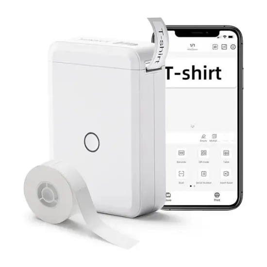 Powermaster PM-20343 Kablosuz Taşınabilir Bluetooth'lu Etiket Makinesi resmi