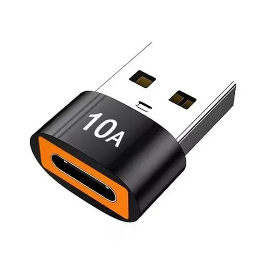 PowerMaster PM-24188 Erkek USB 3.0 TO Dişi Type-C OTG Ara Aparat 10 Amper Data - Şarj Kablosu resmi