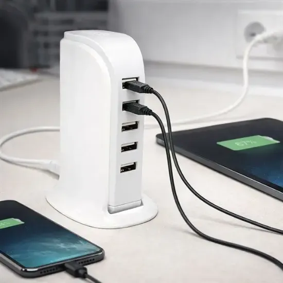 Powermaster USB Güç İstasyonu 5 Kanal Multiplexer resmi