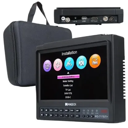 Magbox MG-717S/T+ 7'' İnç Full HD LCD Ekranlı Görüntülü Uydu Yön Bulucu (Uzaktan Kumandalı) resmi