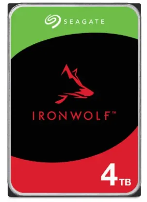 SEAGATE 4 TB 3.5" NAS IRONWOLF SATA 5400RPM 256MB ST4000VN006 (RESMI DIST GARANTILI) resmi