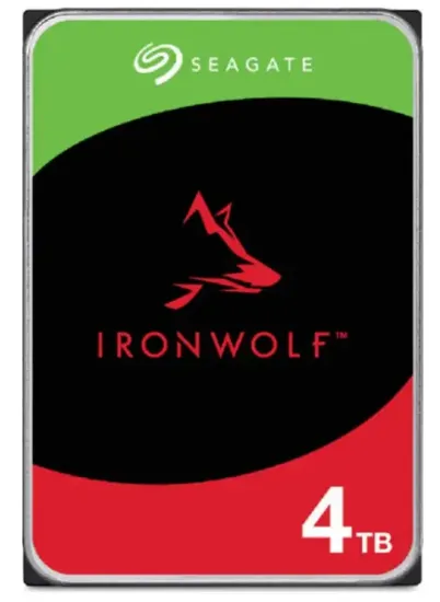 SEAGATE 4 TB 3.5" NAS IRONWOLF SATA 5400RPM 256MB ST4000VN006 (RESMI DIST GARANTILI) resmi