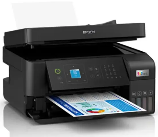 EPSON EcoTank L5590 A4 MÜREKKEP TANKLI WIFI ETH MFP YAZICI/FAKS C11CK57404 resmi