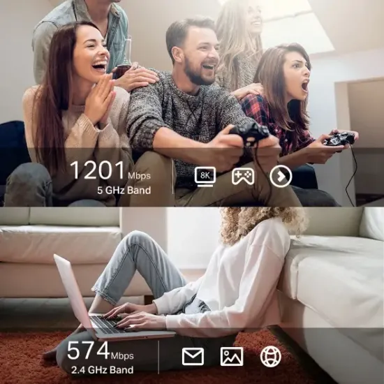 TP-LINK ARCHER TX20U PLUS AX1800 Mbps USB ADAPTÖR resmi