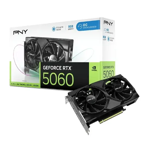 PNY RTX 5060 OC 8GB GDDR7 128Bit (VCG50608DFXPB1-O) Ekran Kartı resmi