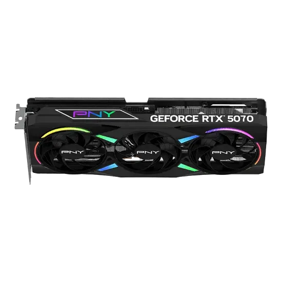 PNY RTX 5070 ARGB EPIC-X 12GB GDDR7 192Bit (VCG507012TFXXPB1-O) Ekran Kartı resmi