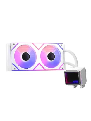 XPG LEVANTEII240-WHCWW ARGB BEYAZ CPU SIVI SOGUTUCU resmi