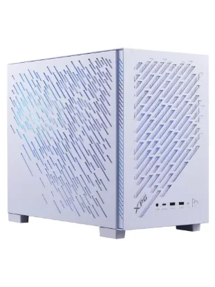 XPG Valor Air Nano ARGB USB 3.2 Beyaz ATX Mid-Tower Gaming (Oyuncu) Kasa (VALORAIRNANOMAA-WHCWW) resmi