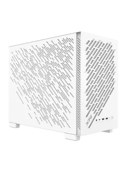 XPG Valor Air Nano ARGB USB 3.2 Beyaz ATX Mid-Tower Gaming (Oyuncu) Kasa (VALORAIRNANOMAA-WHCWW) resmi