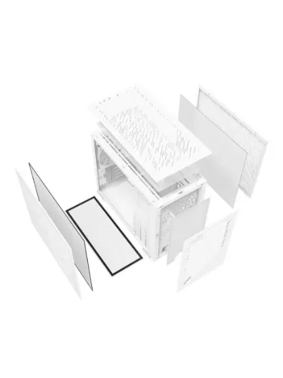 XPG Valor Air Nano ARGB USB 3.2 Beyaz ATX Mid-Tower Gaming (Oyuncu) Kasa (VALORAIRNANOMAA-WHCWW) resmi