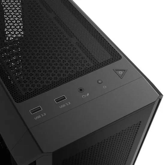 XPG Valor Air Plus ARGB USB 3.2 Siyah ATX Mid-Tower Kasa (VALORAIRPLUSMTA-BKCWW) resmi