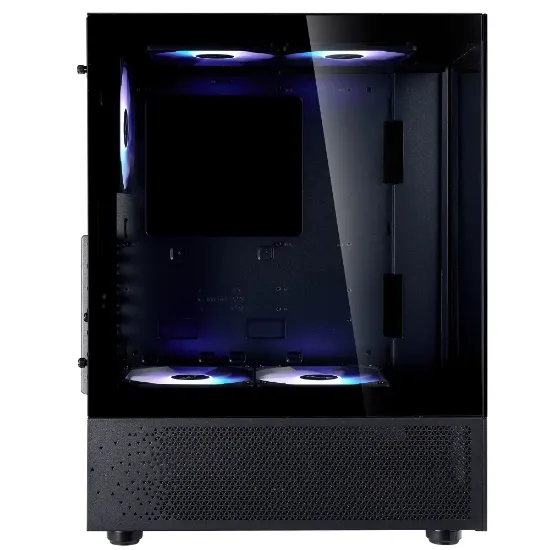 XPG InvaderX Mini ARGB USB 3.2 Siyah ATX Mid-Tower Kasa (INVADERXMINIMT-BKCWW) resmi