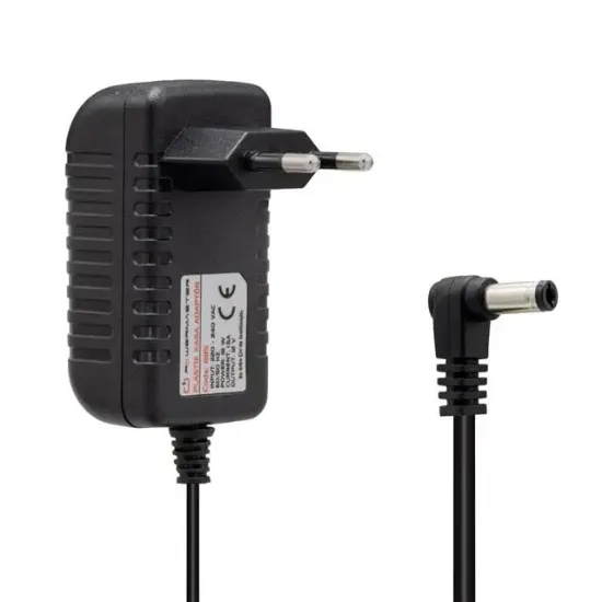 Powermaster PM-8115 12 Volt - 1.5 Amper 5.5*2.5 Mm Uçlu Plastik Kasa Priz Tipi Adaptör resmi