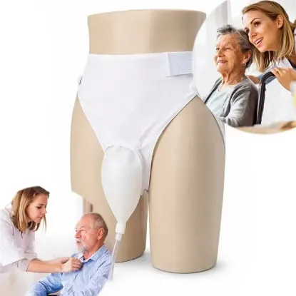 Sunup SN-29978 Erkekler İçin Silikon İdrar Toplayıcı Külotlu Üniter Sistemi resmi