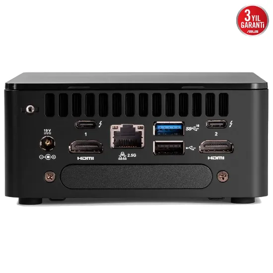 ASUS NUC12 Pro Tall Kit - RNUC12WSHI700002I - Intel® Core™ i7-1260P - Barebone (RAM Yok, Disc Yok)  FreeDOS Mini PC  resmi