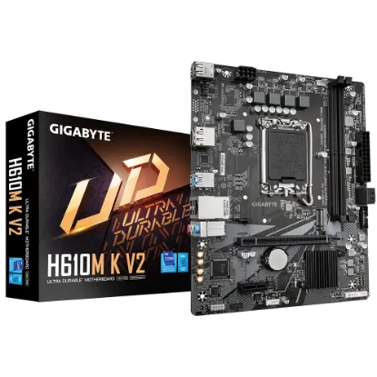 GIGABYTE H610M K V2 DDR5 4800Mhz M.2 HDMI/DP MATX 1700P  resmi
