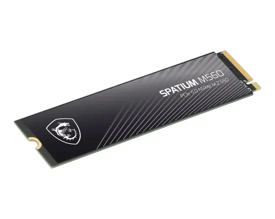 2TB MSI SPATIUM M560 PCIE 5.0 NVME M2 10300/8700MB/s resmi