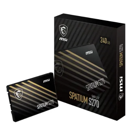 480GB MSI SSD SPATIUM S270 SATA 2.5 500/450MB/s resmi