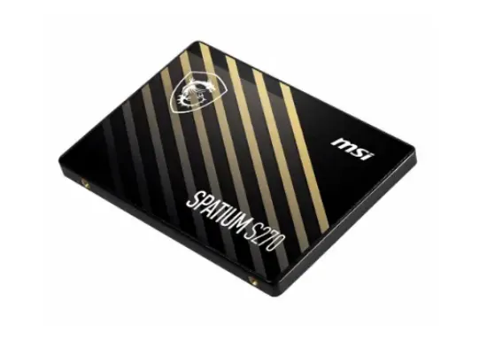 240GB MSI SSD SPATIUM S270 SATA 2.5 500/400MB/s resmi