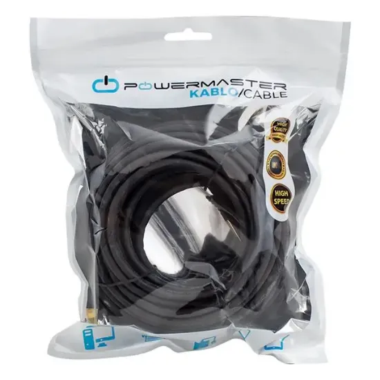 PowerMaster PMCAT710 Cat7 10 Metre 10Gbps 600MHz LAN Ethernet Kablosu - RJ45 26AWG Bakır resmi