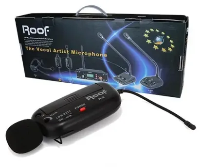 Roof R-9 UHV B-C Bandı Yaka Mikrofon resmi