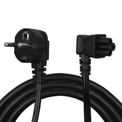 Powermaster L Tip Çift Taraflı AC Ceyran Kablosu 1.8 Metre resmi