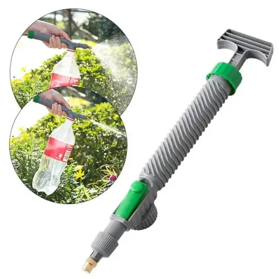 Sunup SN-24910 Ayarlanabilir Basınçlı Su Köpük Püskürtme Başlığı (Tüm Pet Şişelere Uyumlu) resmi