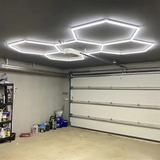 Ledx AL-RW7226 Altıgen Petek 240W Beyaz Led Armatür Garaj Dekoratif Aydınlatma resmi