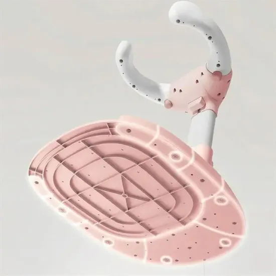 Sunup SN-29260 Pembe Bebek Banyo Yardımcısı - Boy Ayarlı ve Ayaklı Yıkama Standı resmi