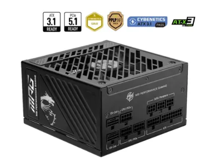 MSI MPG A850GS PCIE5 850W 80+ GOLD PSU FULLMODULAR resmi